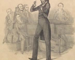 Collection of Nicolo Paganini Posters and Etchings