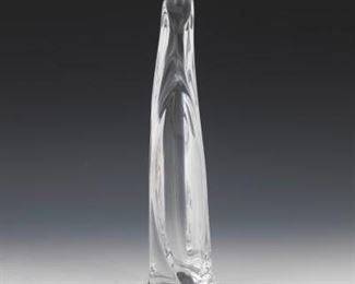 Daum Crystal Glass Madonna Sculpture 