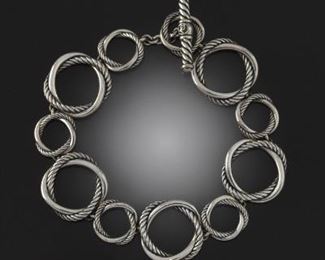 David Yurman Sterling Silver Bracelet 