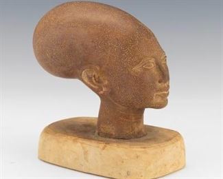 Egyptian Quartzite Bust 