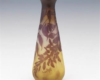 Galle Cameo Vase