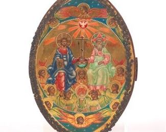 Gilt Icon, 19th Century