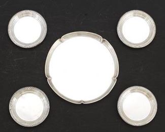 Group of Five Assorted Plates