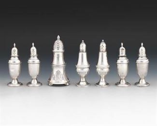 Group of Salt and Pepper Shakers
