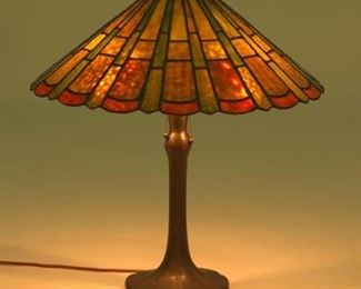 Handel Leaded Glass Lamp