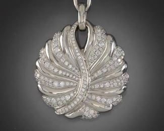 Kat Florence Gold and DFlawless Diamond Necklace 