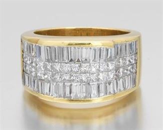 Ladies 5.00 Carat Diamond Ring 