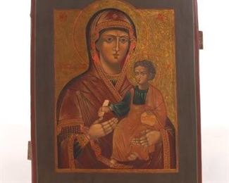 Madonna and Child Icon
