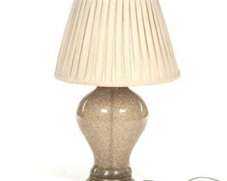Paul Hanson Glass Lamp