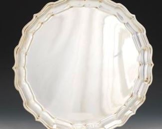 Reed Barton Sterling Silver Round Tray