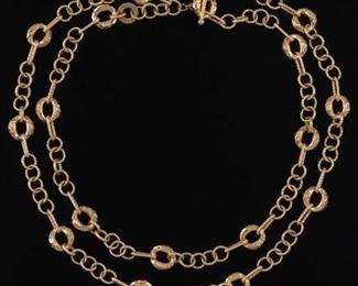 Roberto Coin 18k Gold Chain 