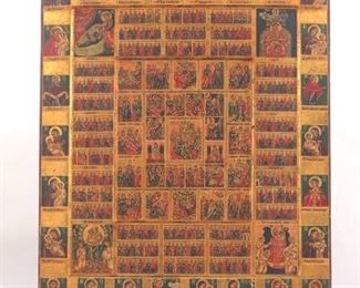 Russian Icon Feast Calendar