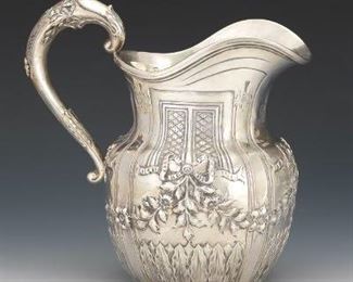 Sterling Silver Water Pitcher