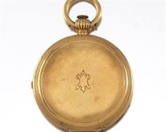 Thomas Russell Son Gold Reversible Pocketwatch
