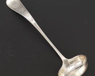Tiffany Co. Sterling Ladle, Ivy Pattern