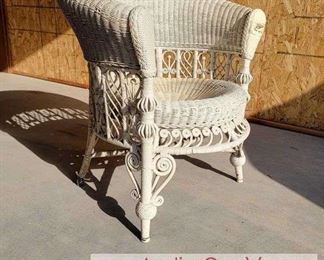 Several Pieces of Wicker