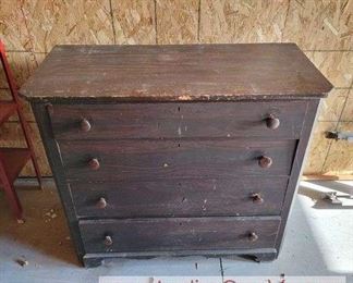Antique Wooden Dresser