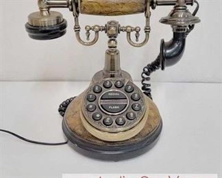 Push Button faux antique phone