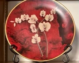 Decorative plate with stand