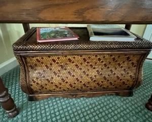 Wicker chest