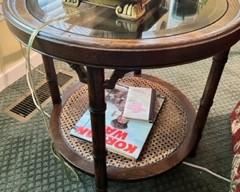 Detail of table (23" dia)