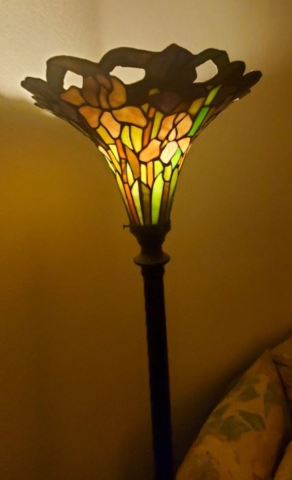 Tiffany style floor lamp