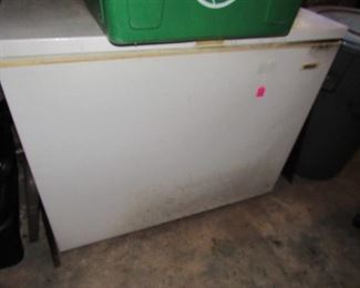 Working deep freezer