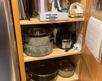 . . . some cook ware and a soup pot