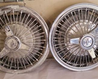 Chevy Corvair Monza Hub Caps