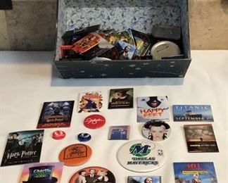 Classic Rock And Movie Buttons