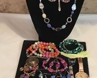 Costume And Pinks Blues And Greens