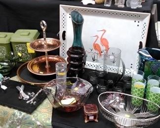 Mid-Century Modern (MCM) items.