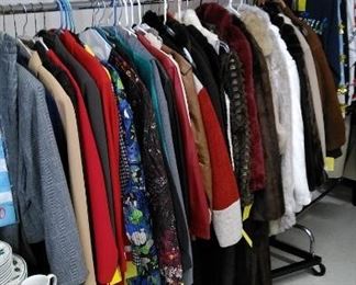 Fall and winter women's coats (winter is just around the corner).