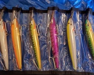 Lure Roll 7 Vintage Rapala Magnum Sinking Lures
