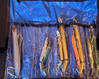 Lure Roll 6 Vintage Rapala Sliver Lures  Surface Cruiser