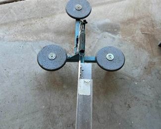 Spring Driving Clay Target Thrower