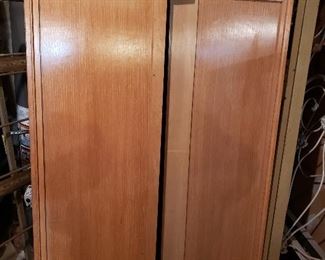 Vtg Wood Full Bed -Head/Foot and bars