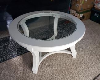 White glass top Coffee Table