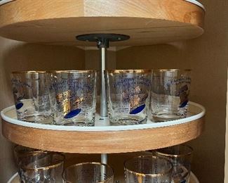 Liberty Bowl commemorative glasses 1976-89