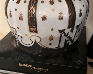 Sempe Extra Armagnac Napoleon Crown Decanter…full