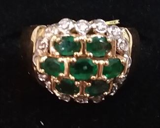 Vintage emerald ring…$1500