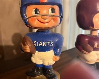 RARE condition great!  Vintage New York Giants Toes Up Bobblehead