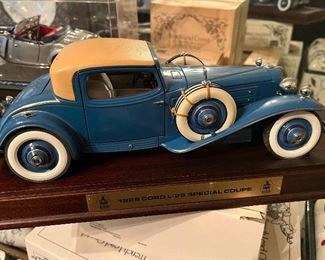 1929 Cord L-29 Special Coupe model car