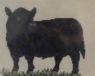 Needlepoint by the home owner…one of dozens 