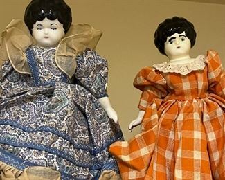Antique English dolls