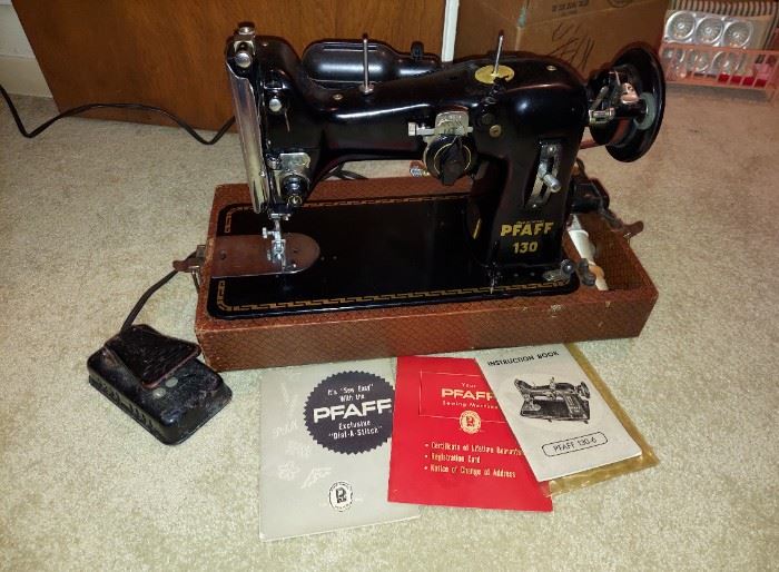 Vintage Pfaff 130-6 sewing discussion topic @ PatternReview.com