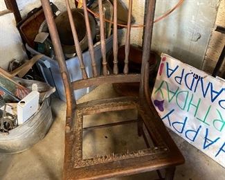 Vintage wood chair