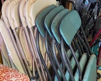 Folding chairs
