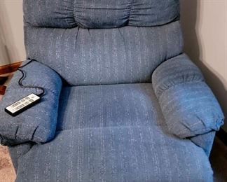 Berkline Recliner with Massage and Heat