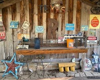 SIGNS ARE ALL DOWN FOR THE MOST PART SO YOU CAN SORT THROUGH THEM. AND PICK YOUR FAVORITES.